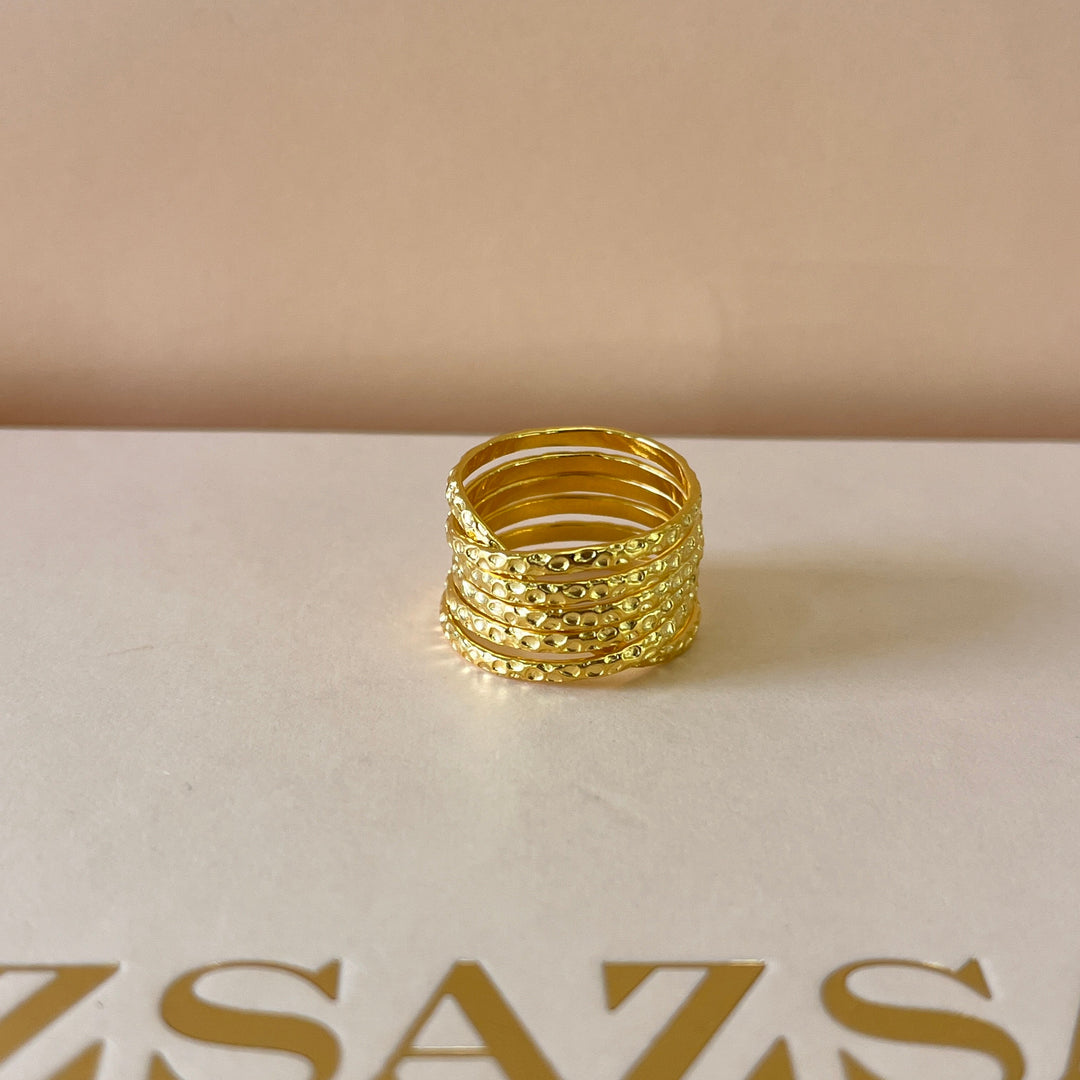 Gold handmade set