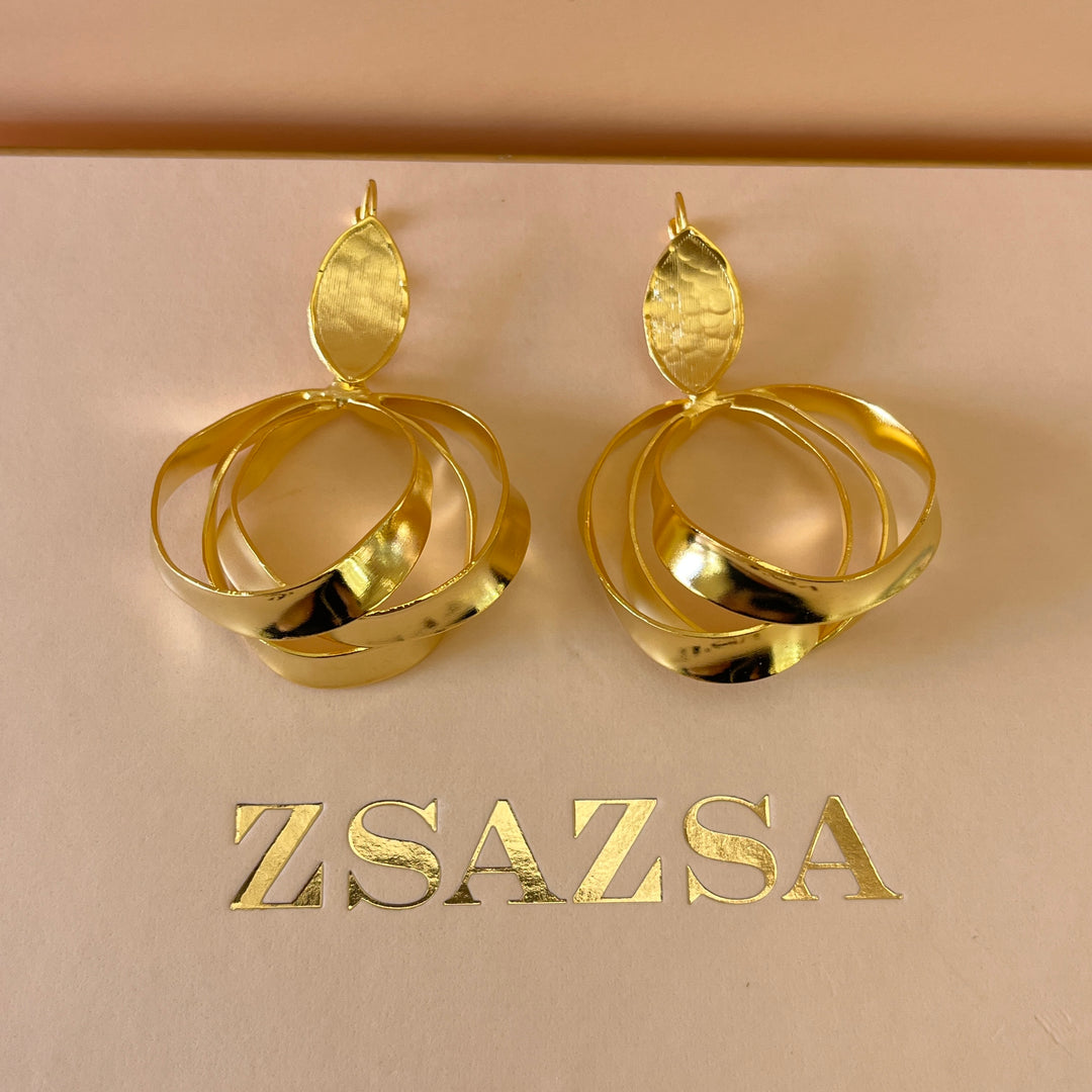Gold handmade hooks