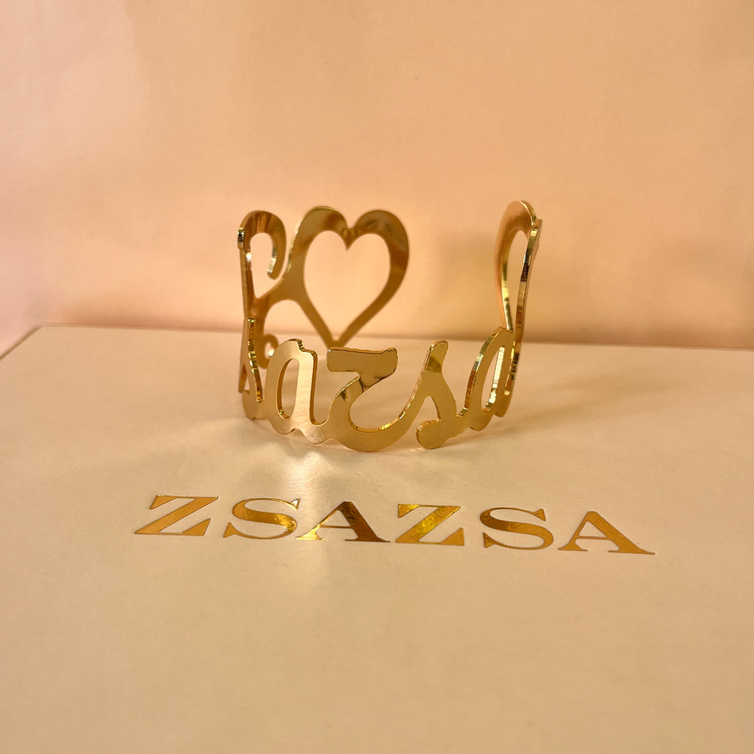 Zsazsa gold plated bangle
