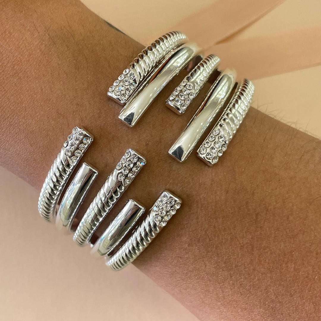 Silver bangle