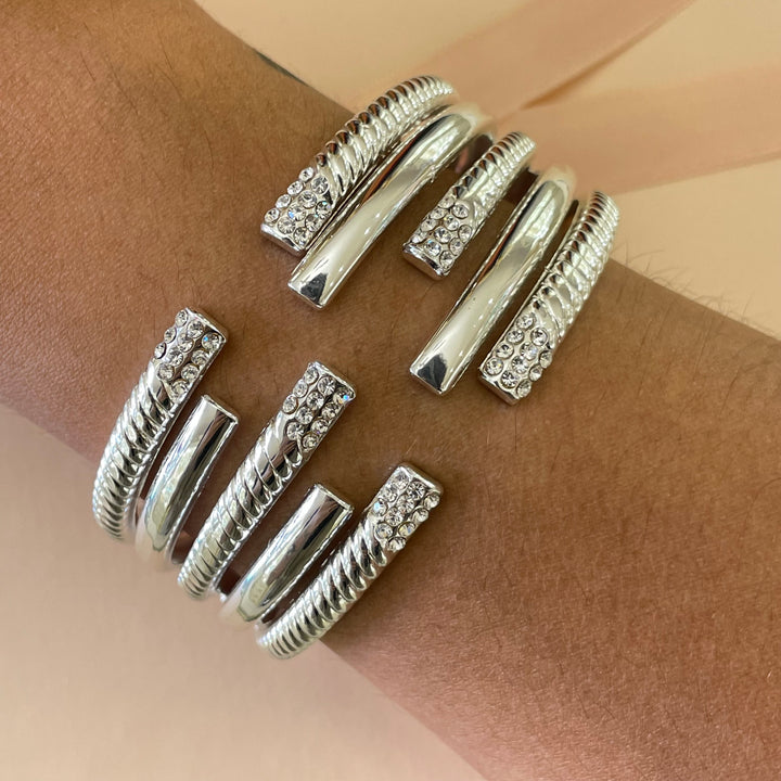 Silver bangle