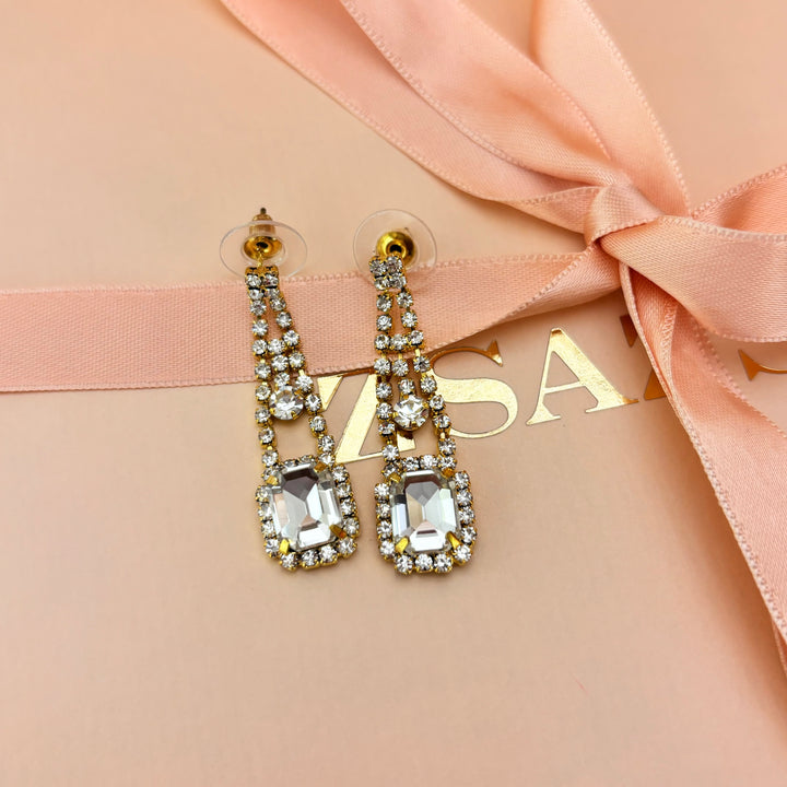 Square earrings