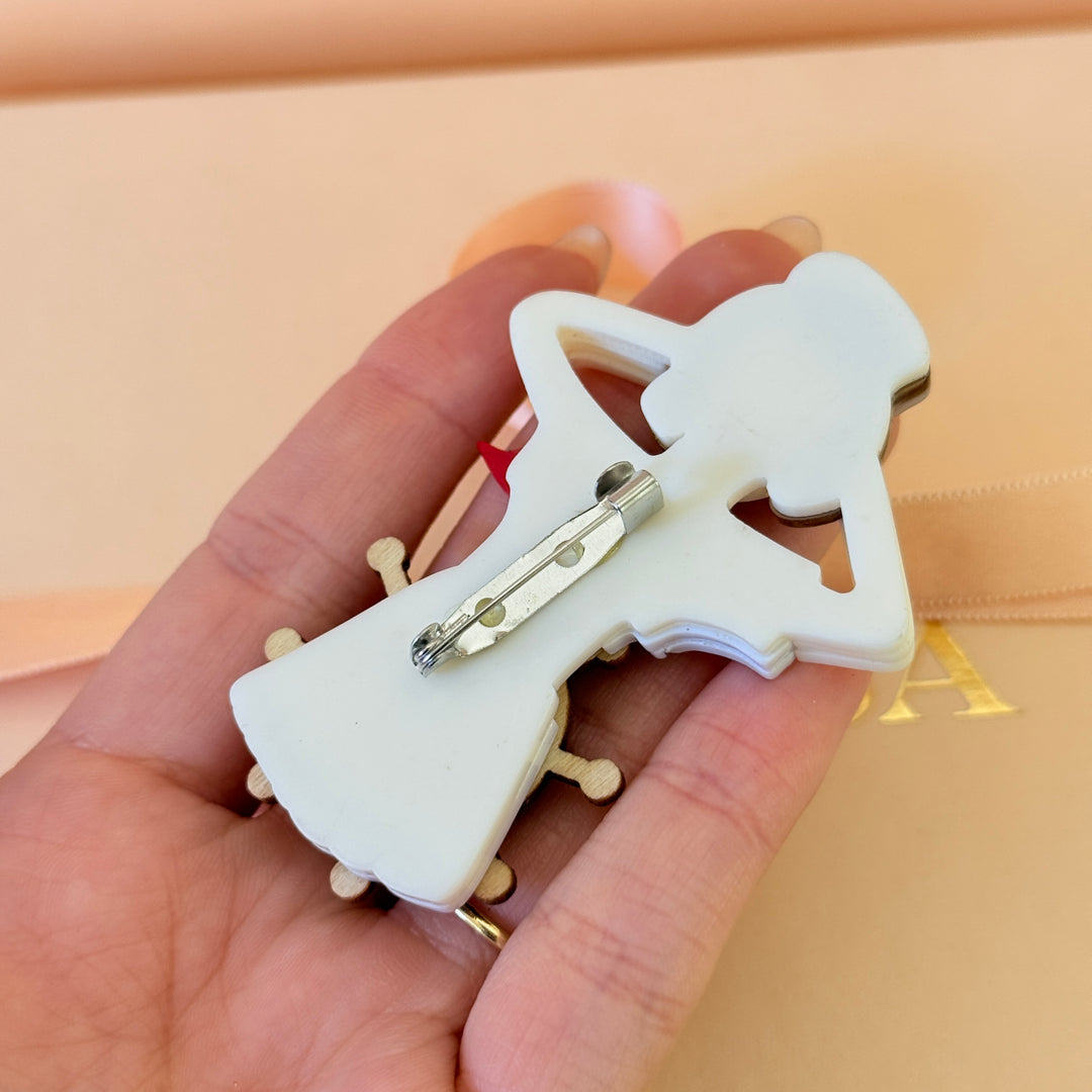 Nautical Lady Brooch