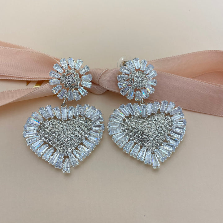 Heart earrings