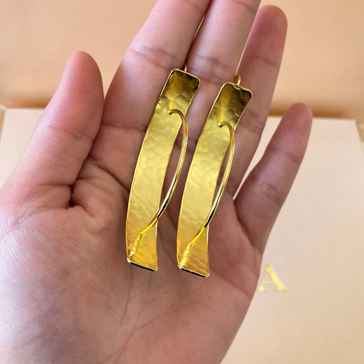 Gold handmade hooks