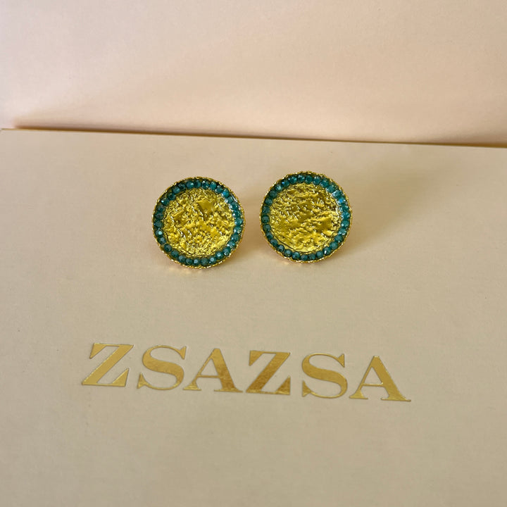 Handmade verdemar gold plated set