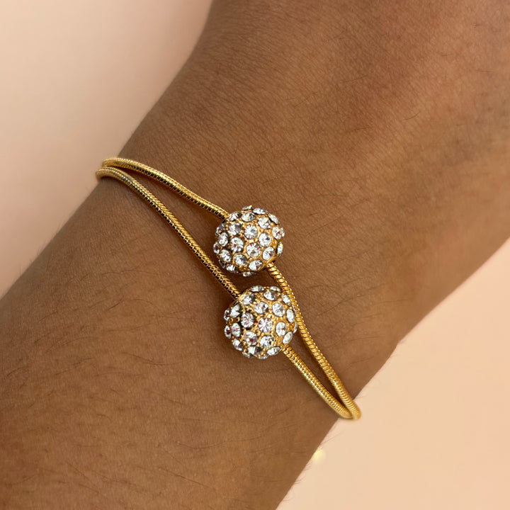 2 balls bracelet