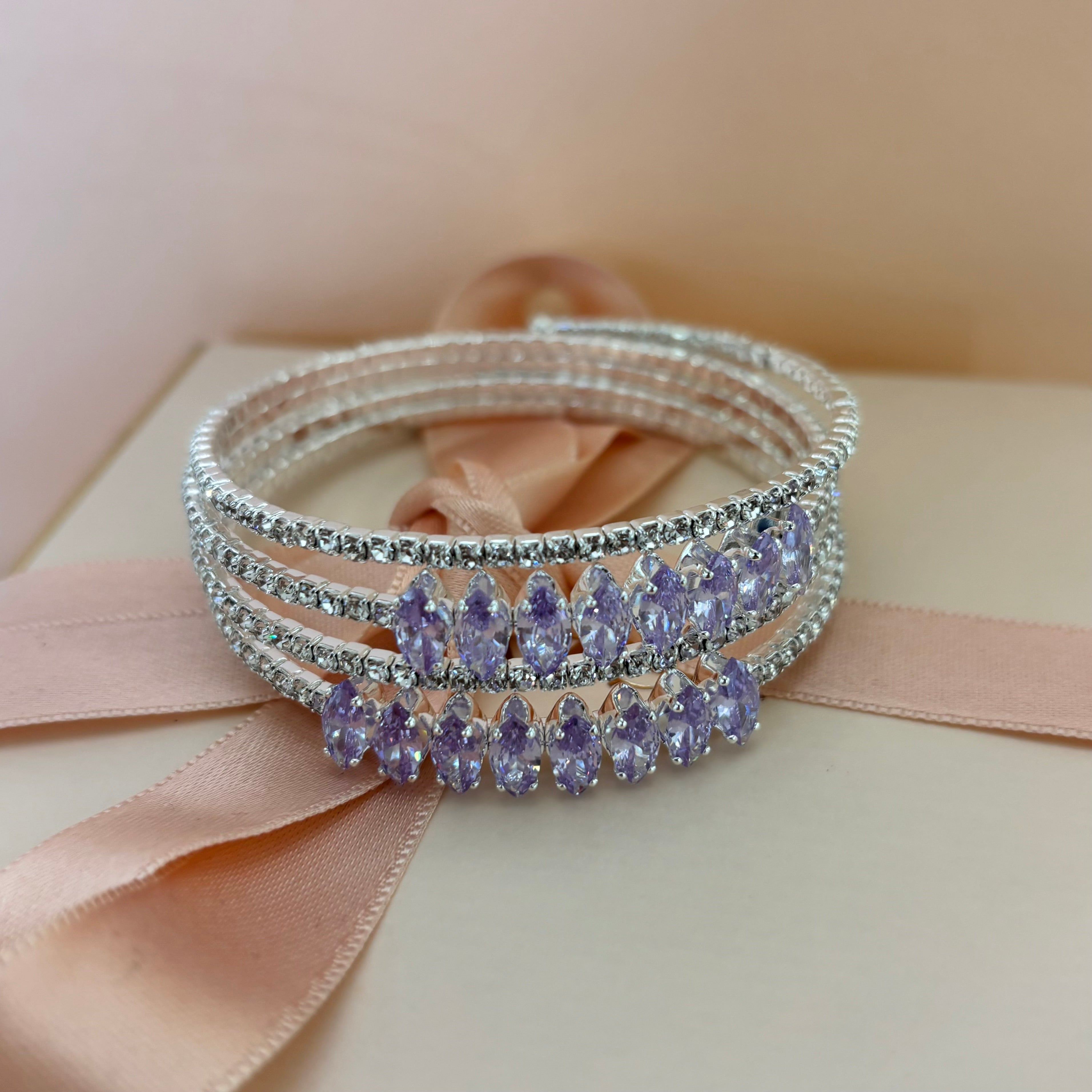 Marquise bangle