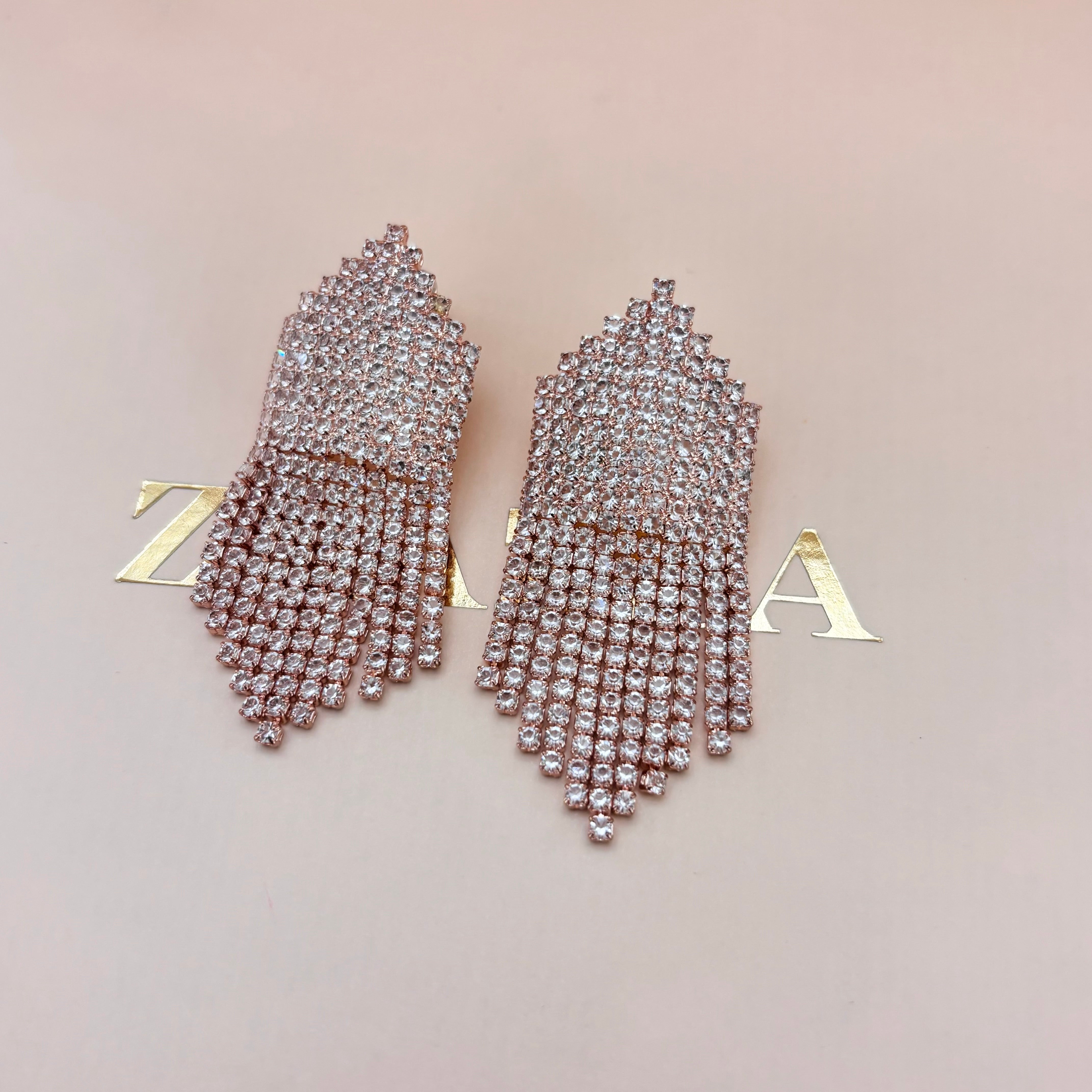 Elegant fringe earrings