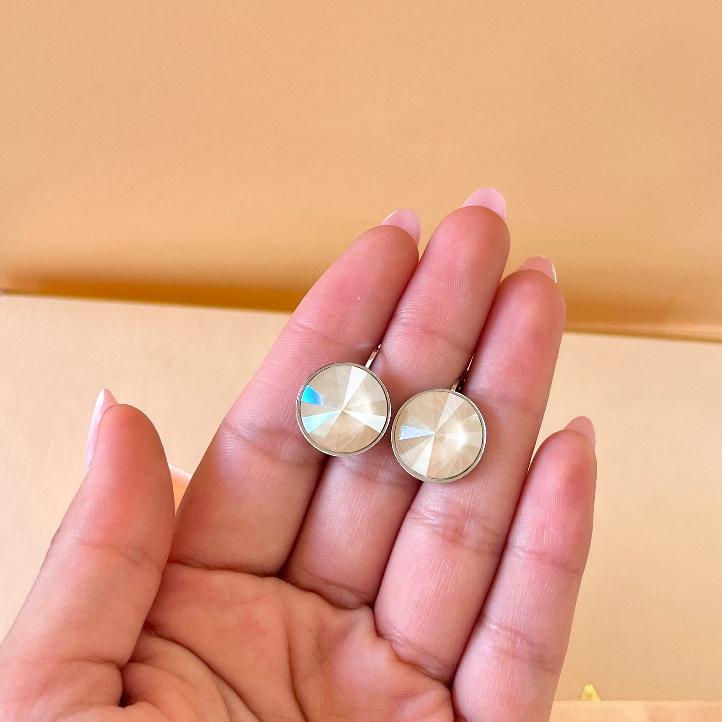 Nude Swarovski crystals set
