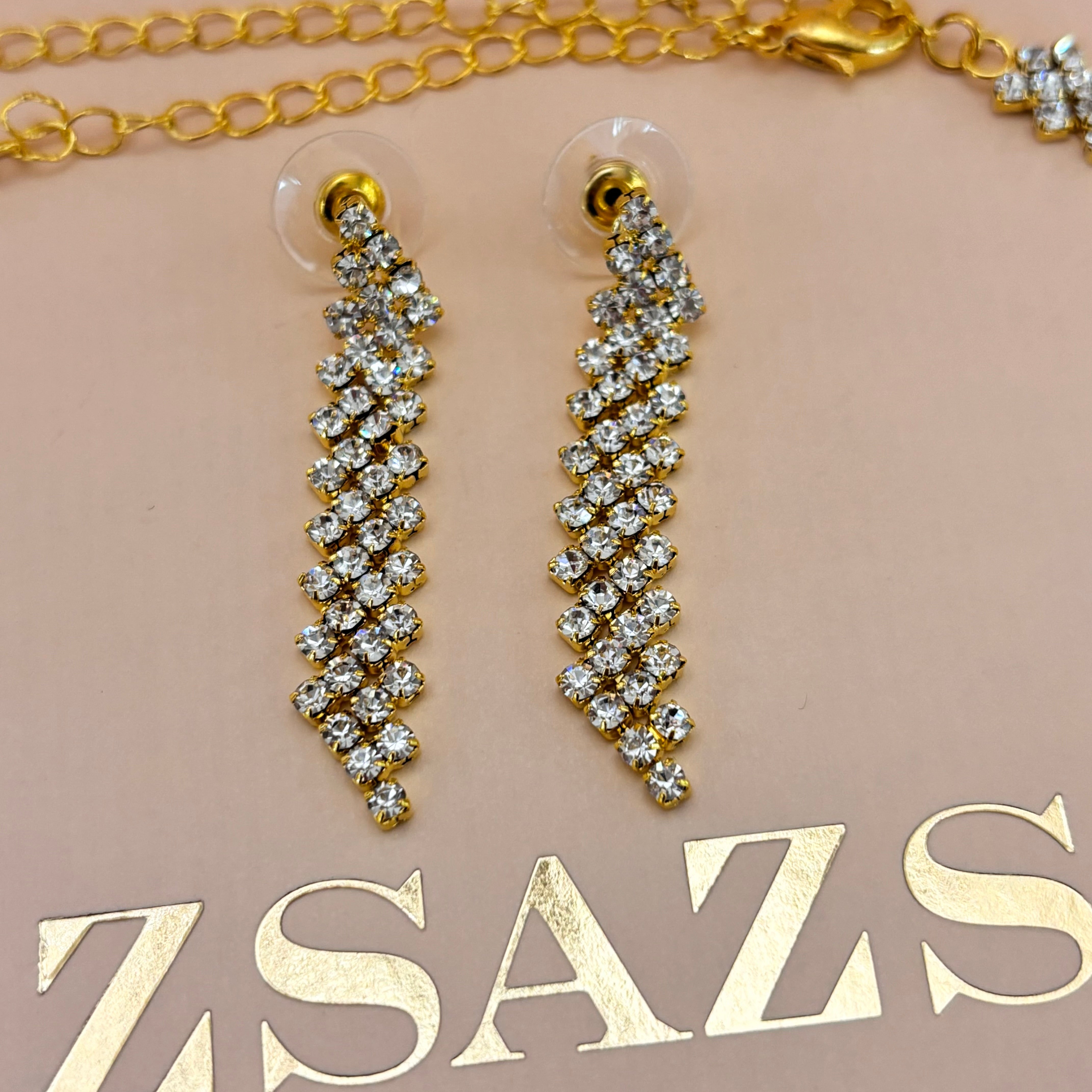 Elegant rhinestone set