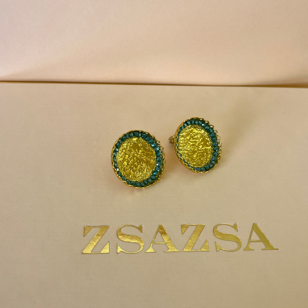 Handmade verdemar gold plated set