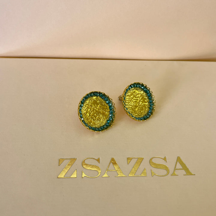 Handmade verdemar gold plated set