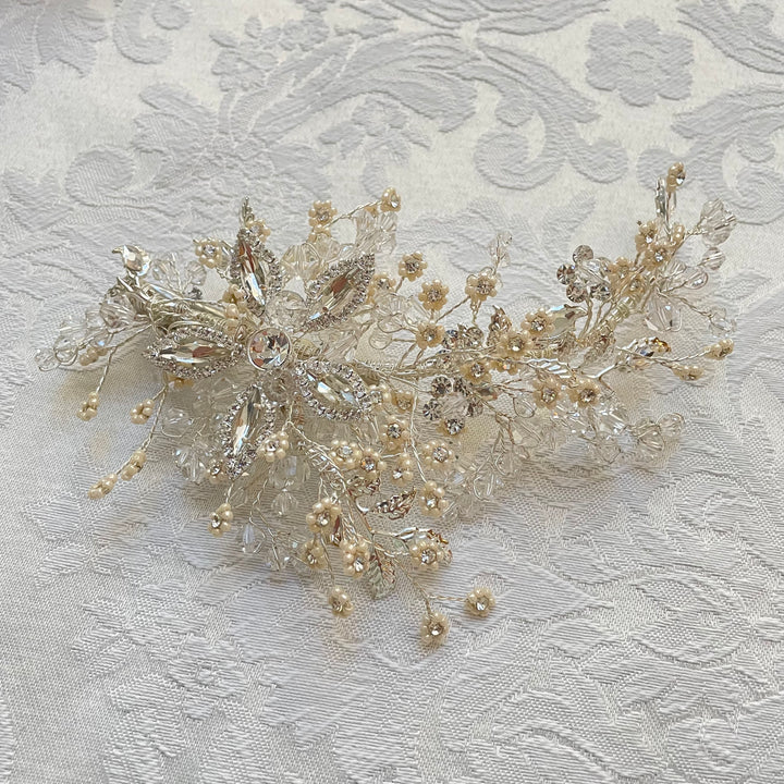 Silver Stunning headpiece