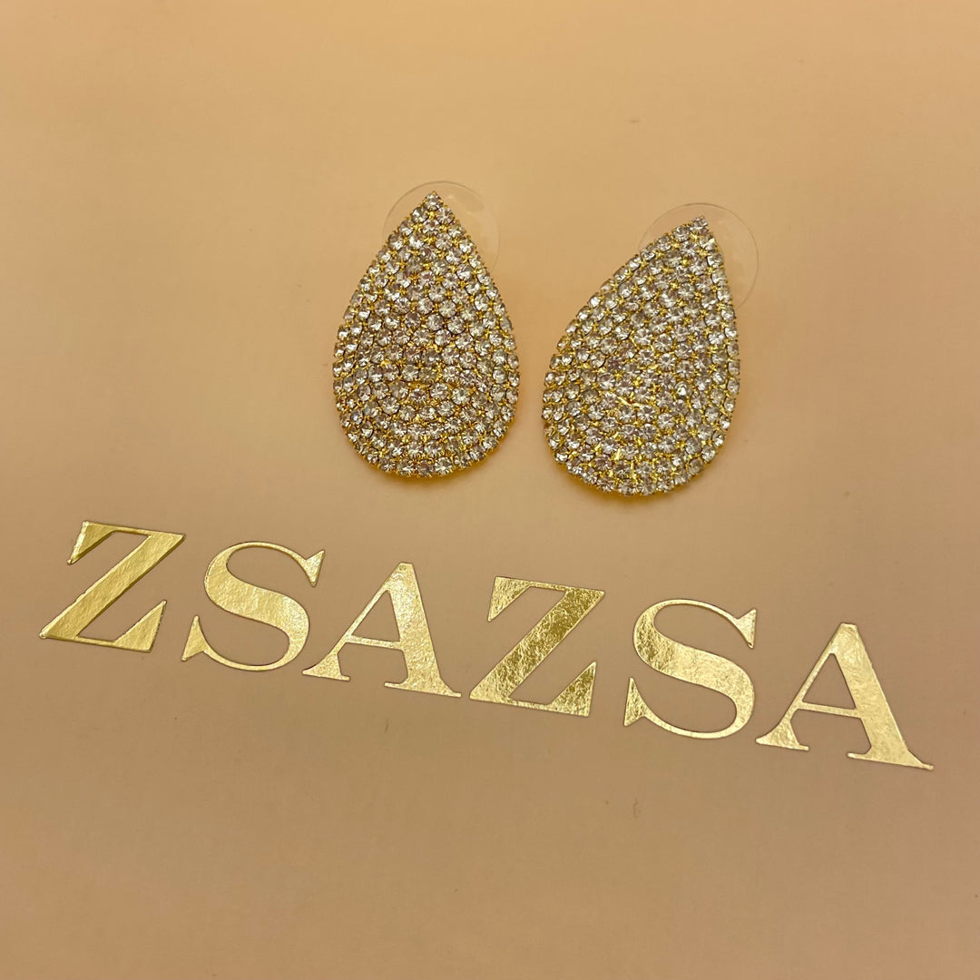 Teardrop earrings