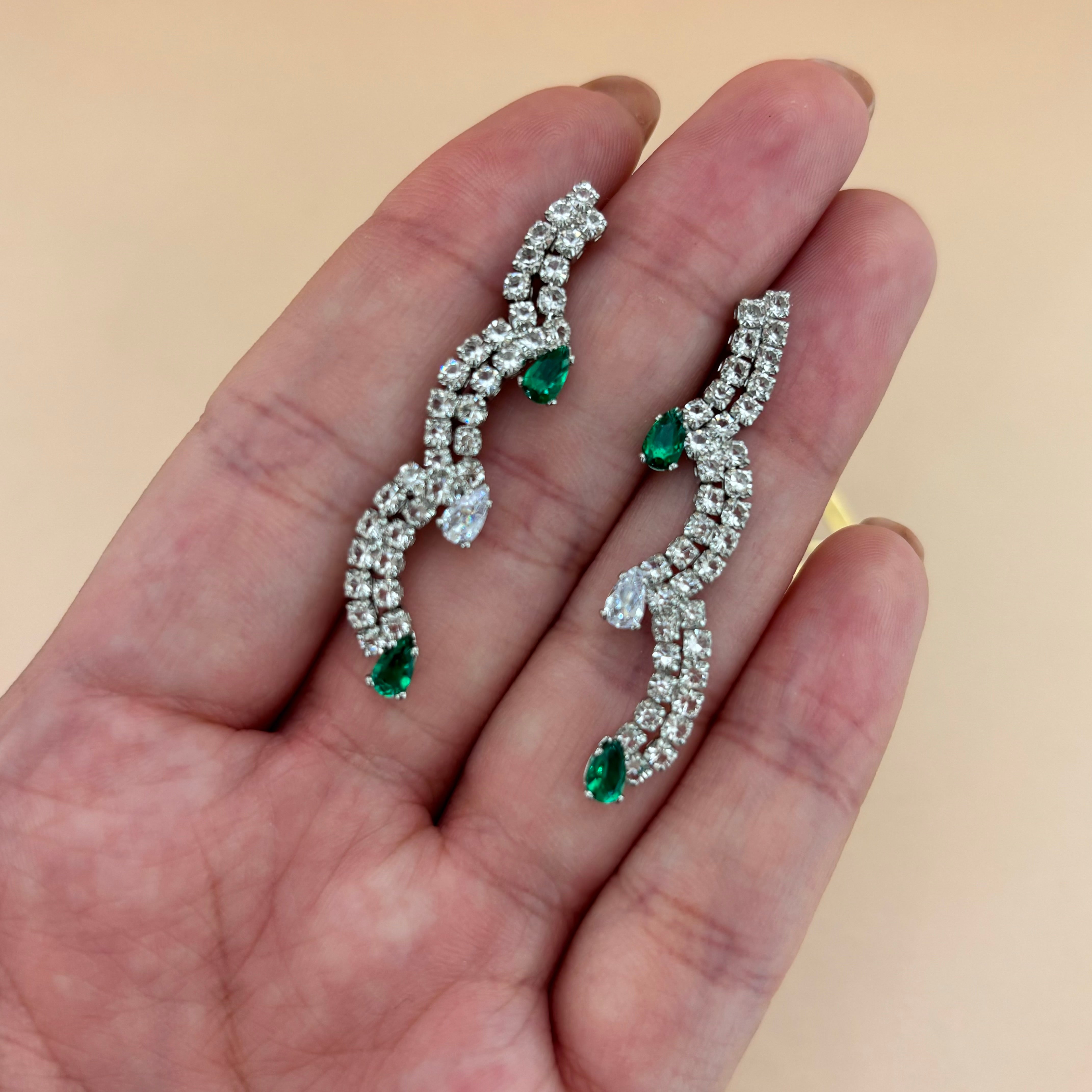 Green zircone set