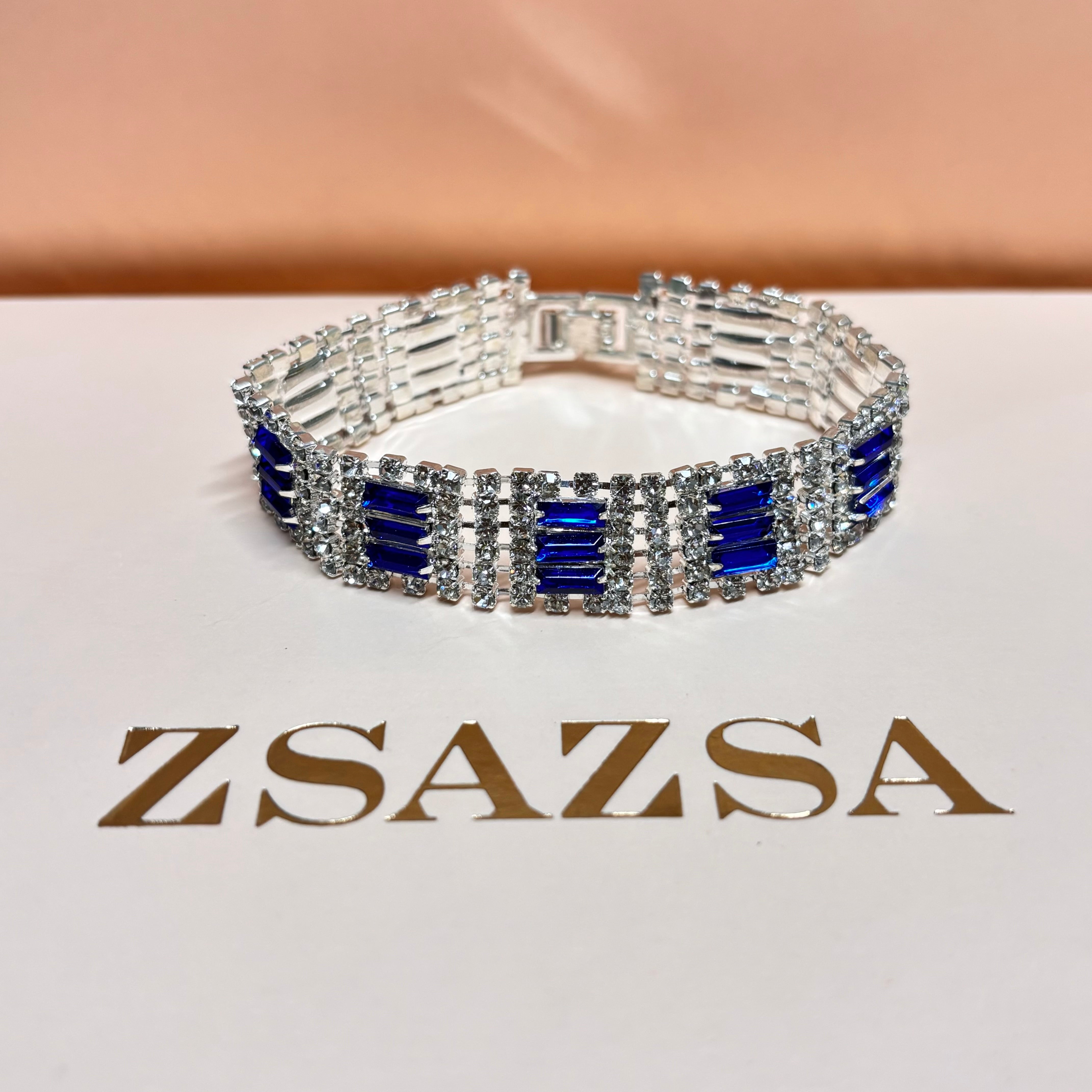 Royal blue bracelet