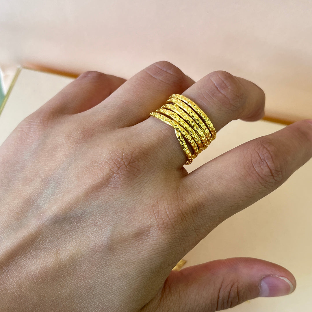 Gold handmade set