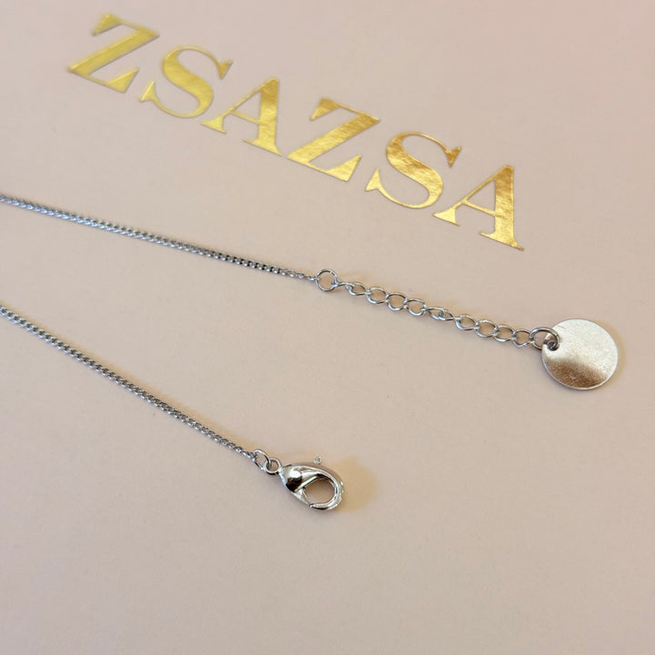 Solitaire zircone silver bracelet