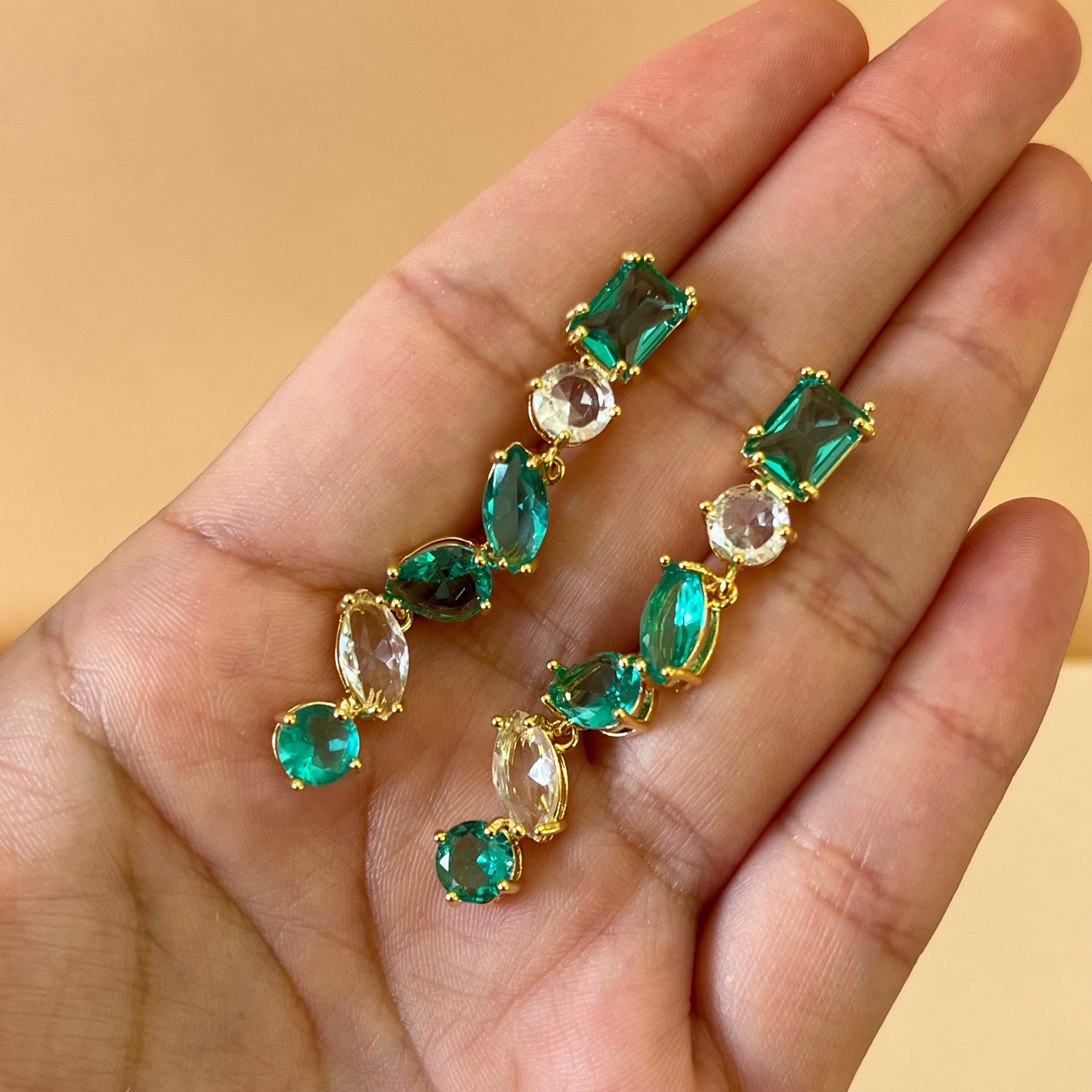 Green zircone set