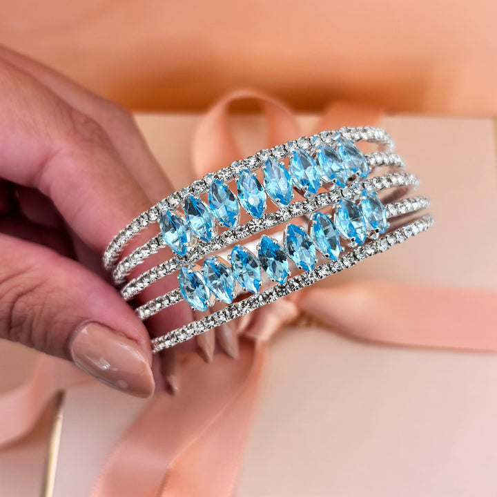 Marquise bangle