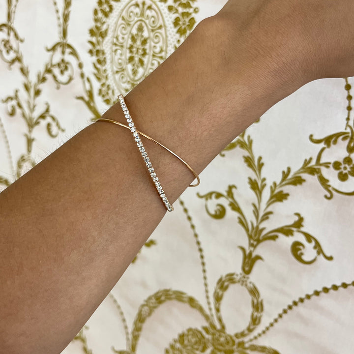 Gold bangle