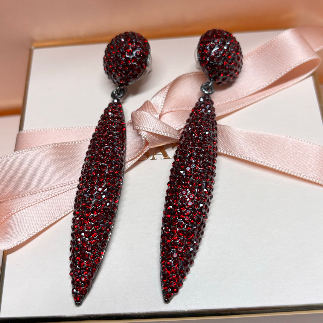 Elegant long earrings