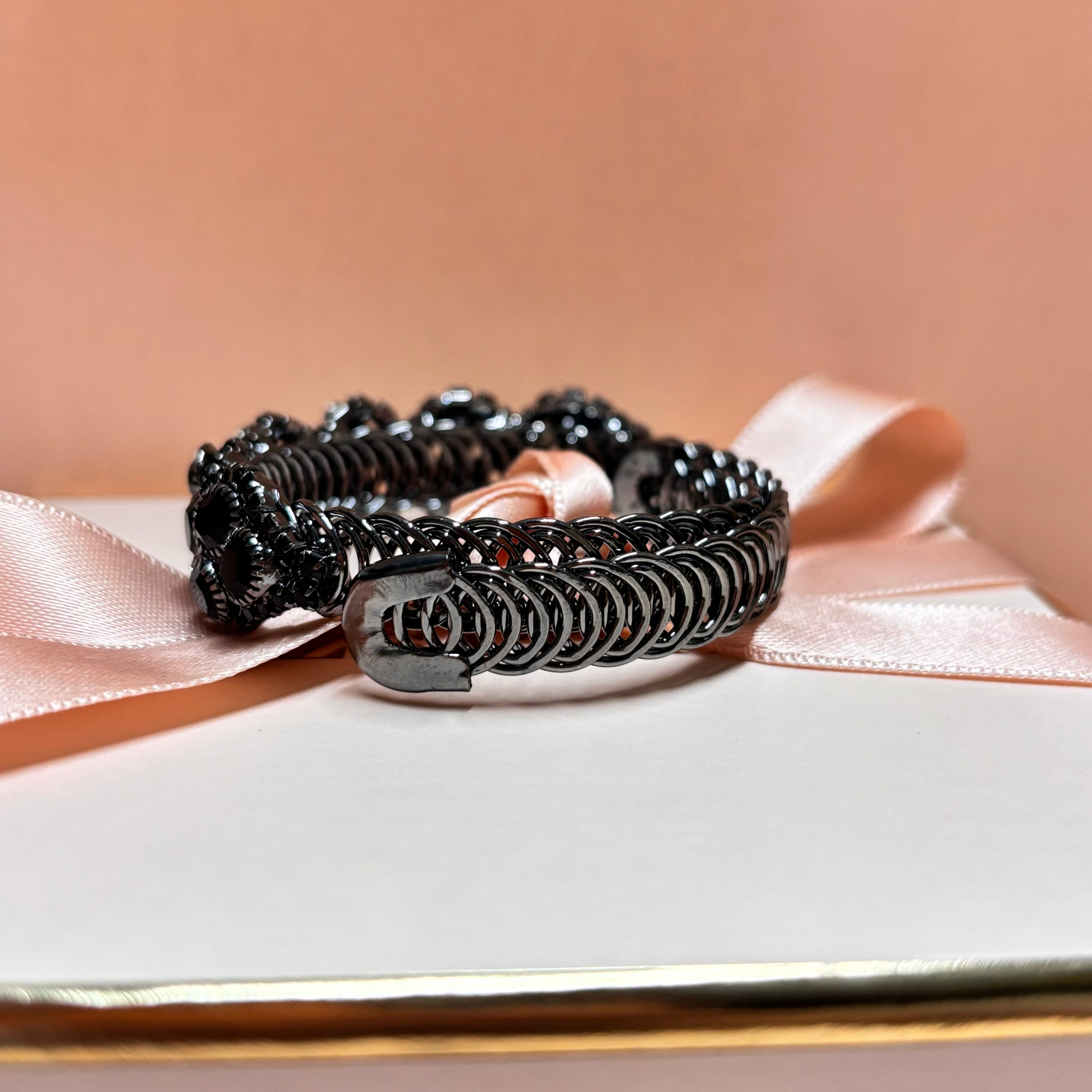 Elegant black bangle