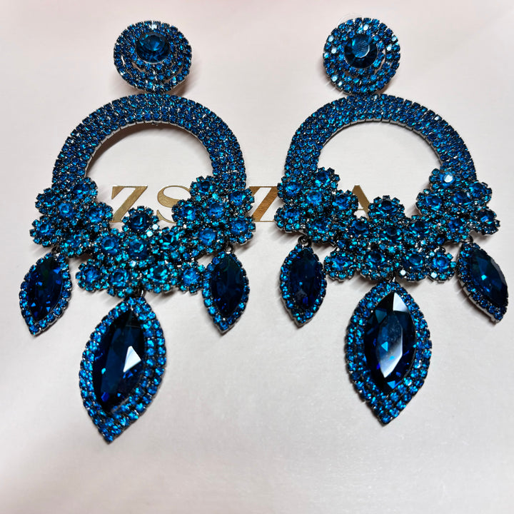Big earrings