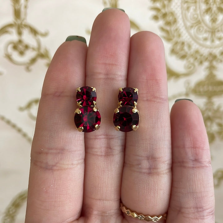 Swarovski Crystal studs earrings
