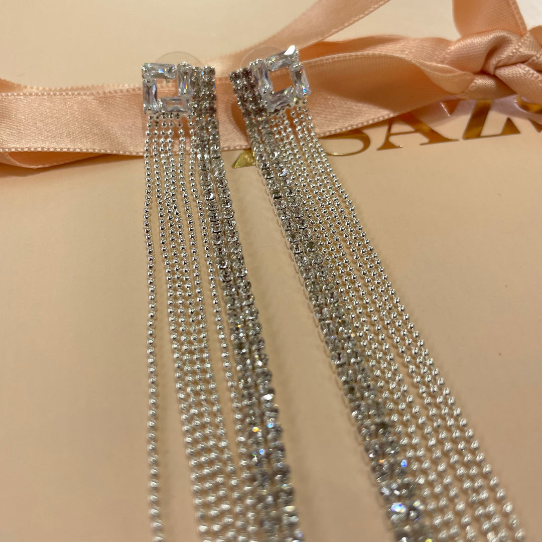 Fringe earrings