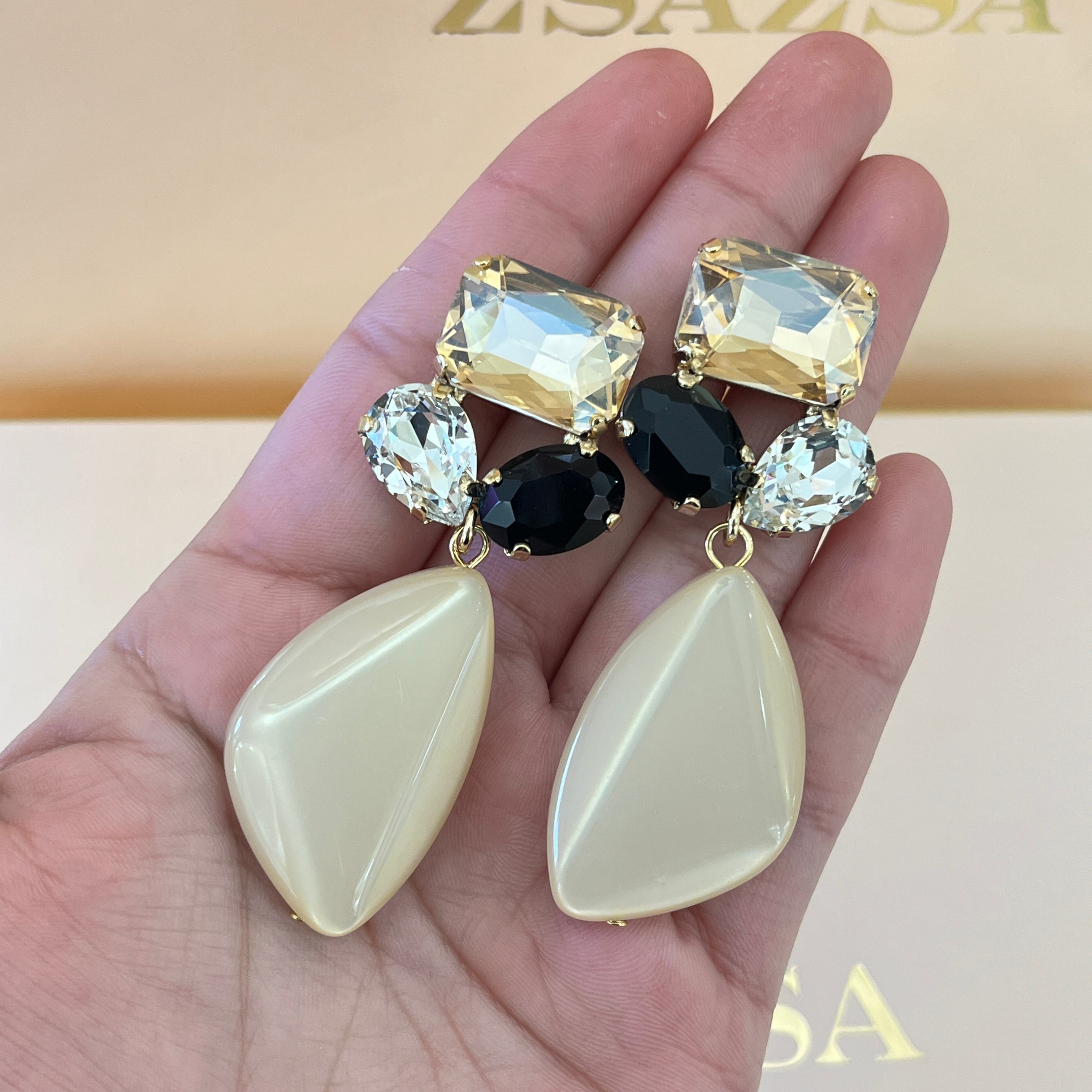 Swarovski crystals earrings