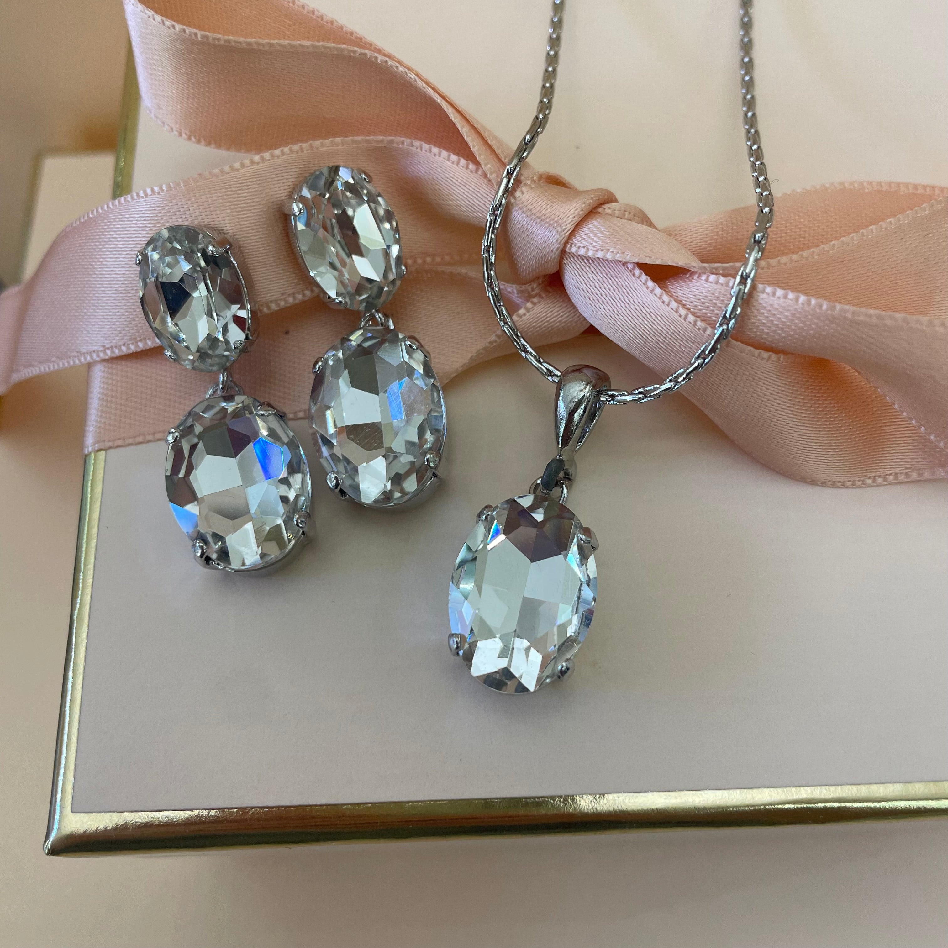 Swarovski crystal set