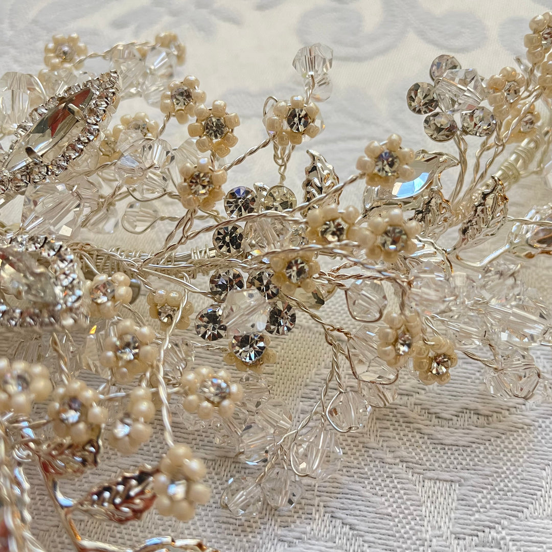 Silver Stunning headpiece