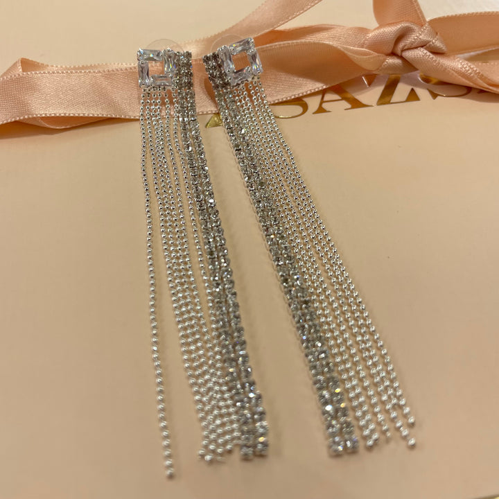 Fringe earrings