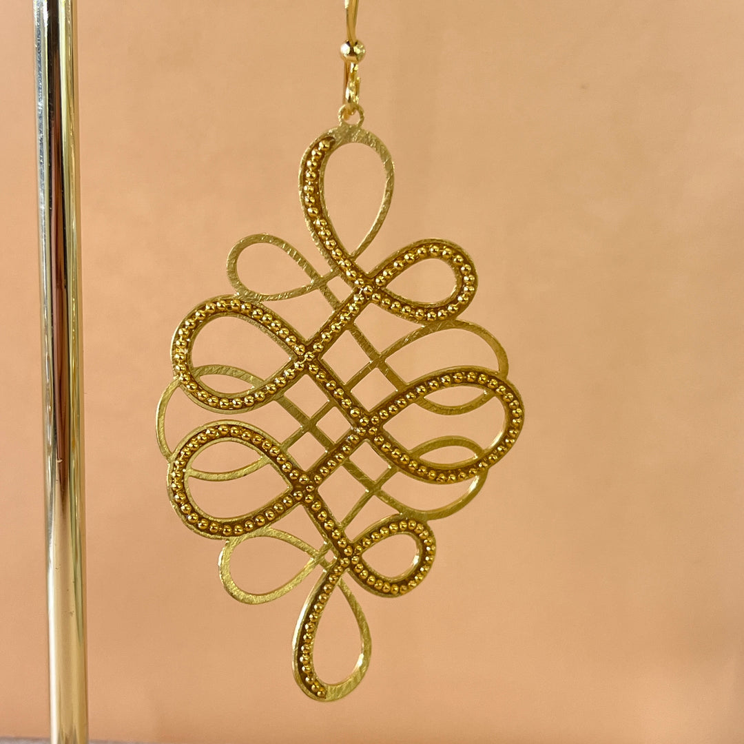 Gold handmade hooks