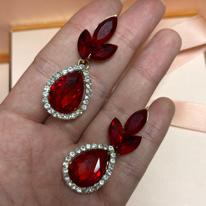 Teardrop earrings