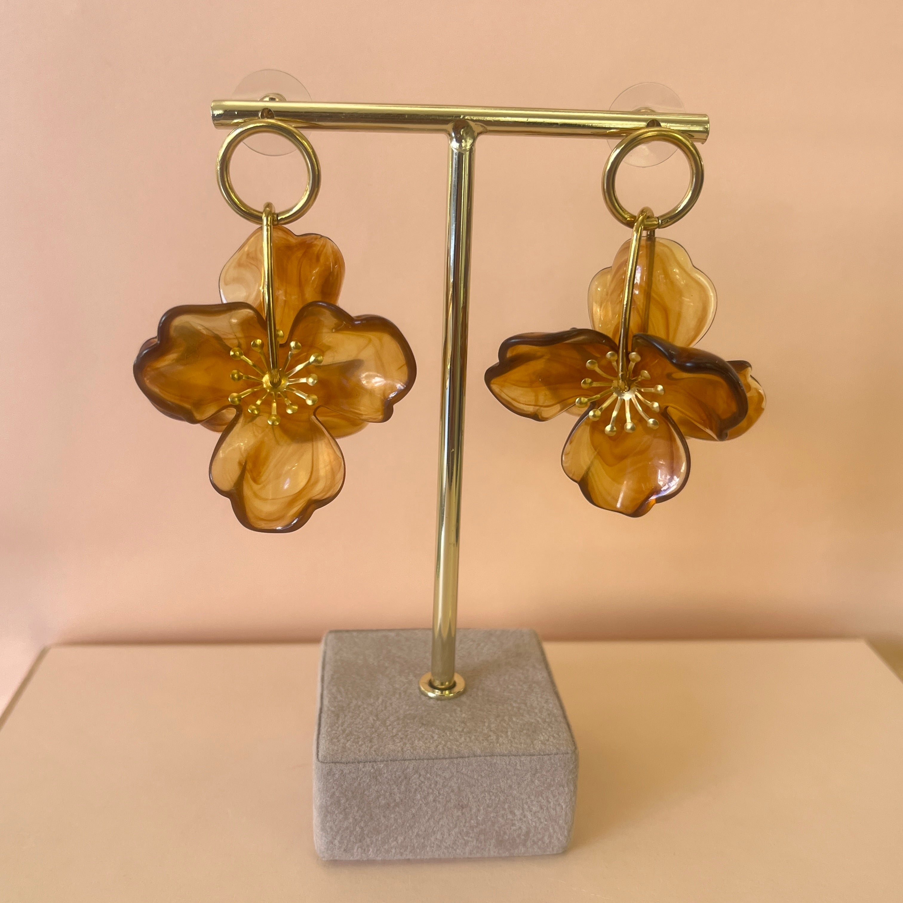 flower earrings