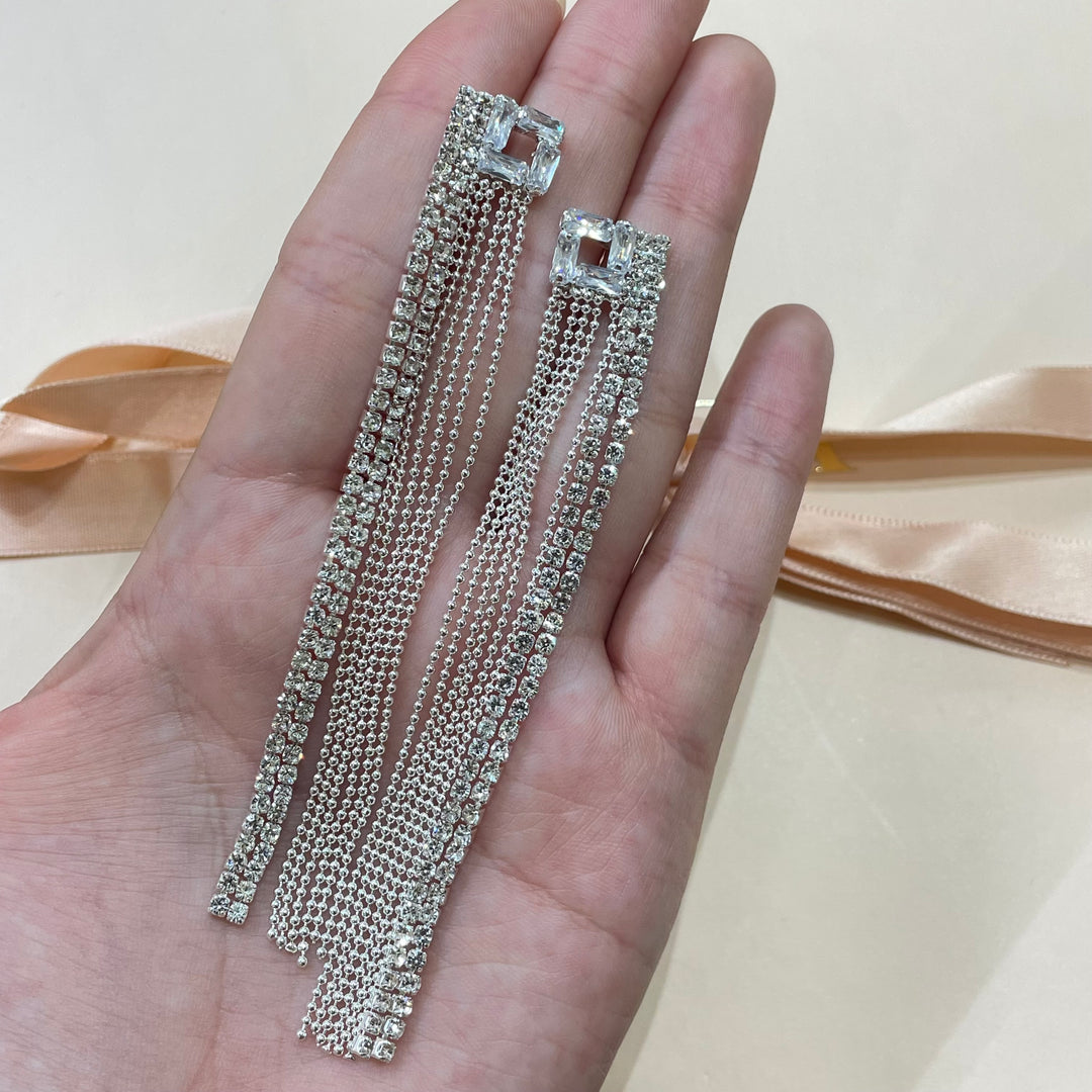 Fringe earrings
