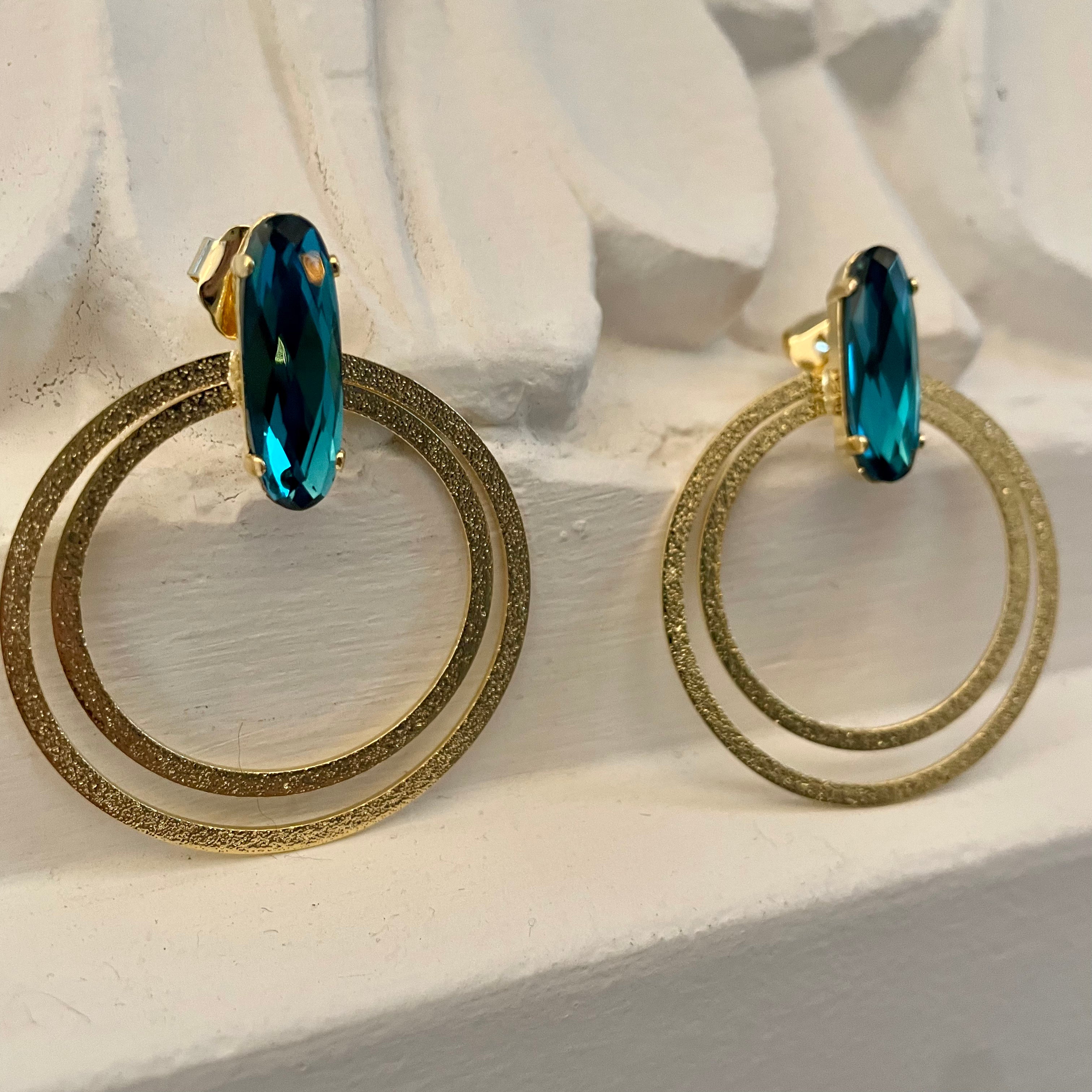 Stunning swarovski crystal earrings