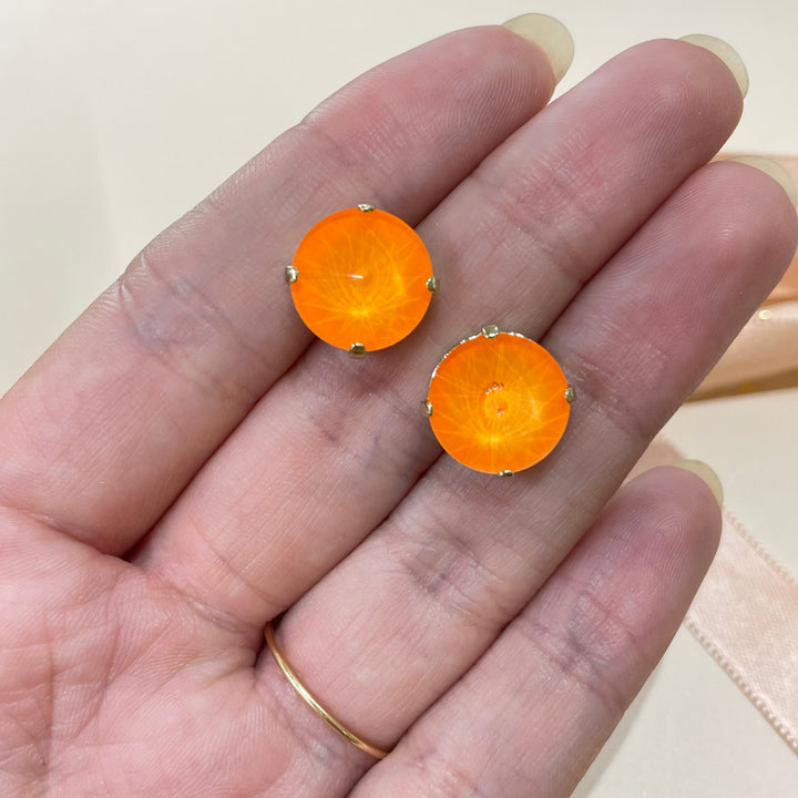 Neon summer studs