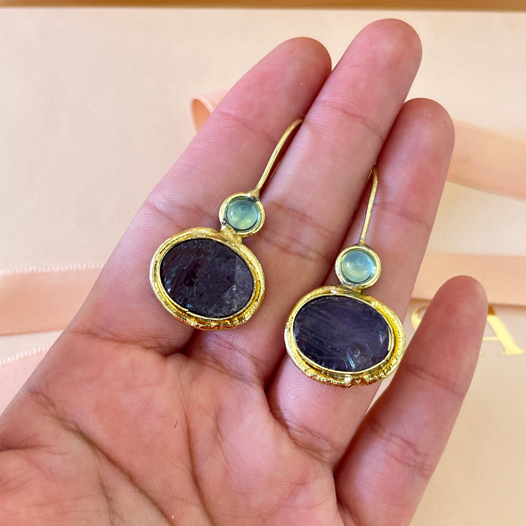 Amethyst handmade set
