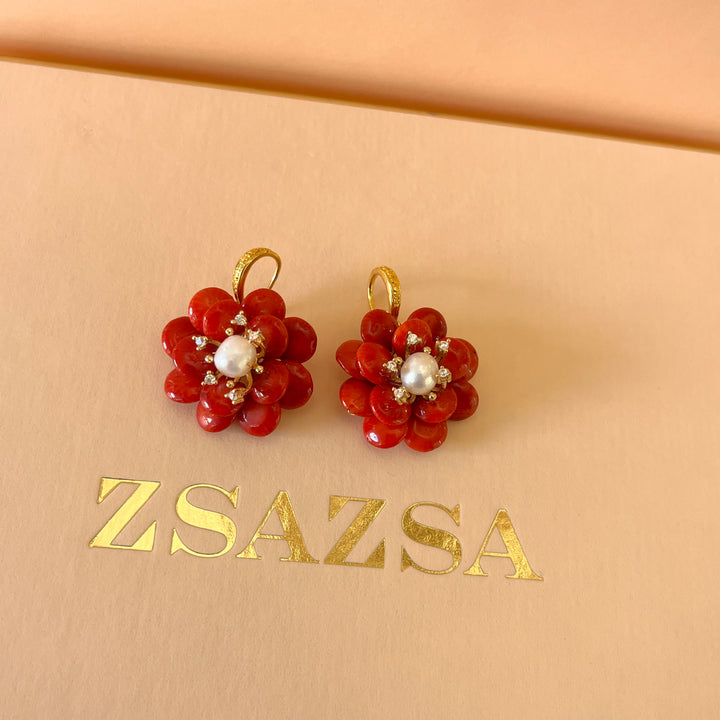 Coral flowers hooks