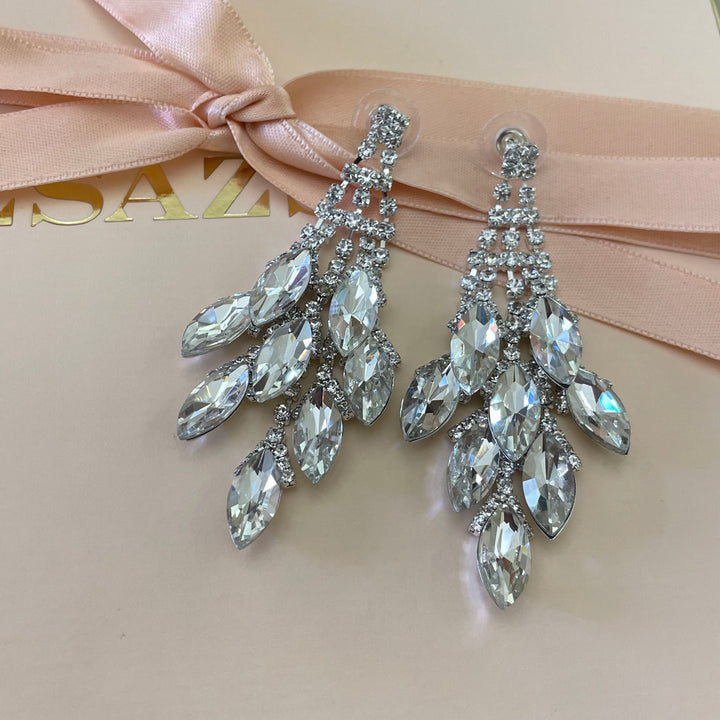 Marquise earrings