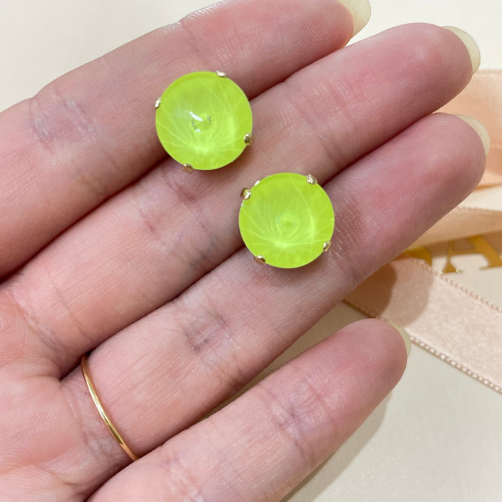 Neon summer studs