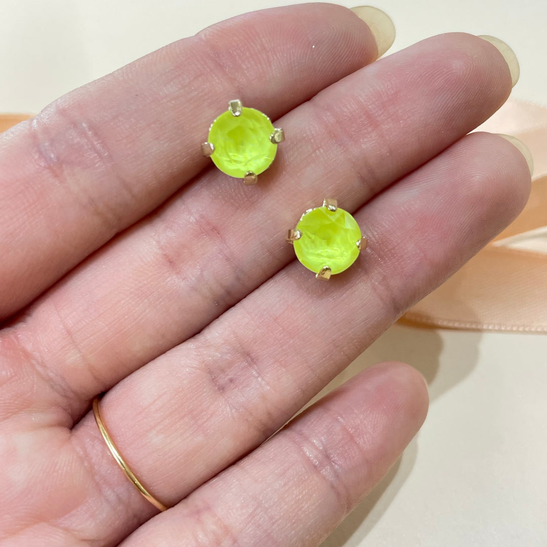 Neon summer studs
