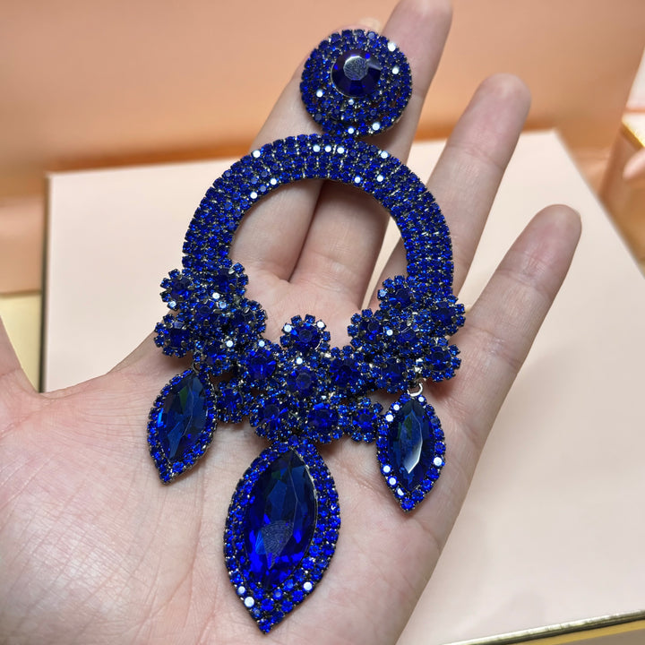 Big earrings