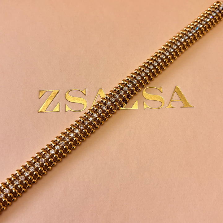 Rhinestone bracelet