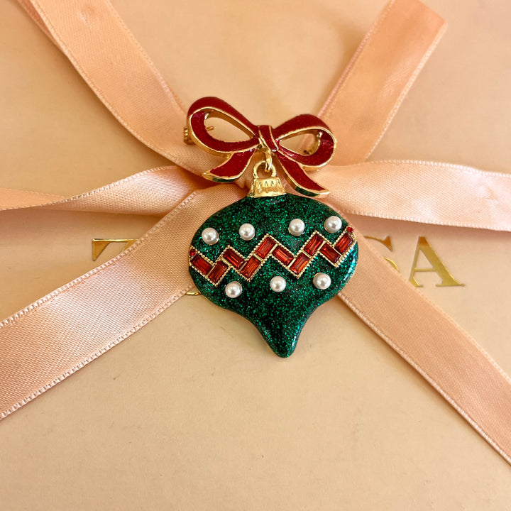 Green Christmas bauble