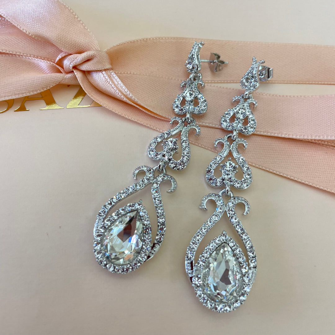 Teardrop earrings